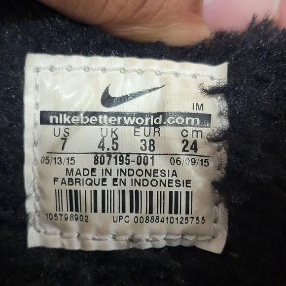 Nike Kaishi High Womens Insulated Winter Snow Boots Size 7 - Black 807195-001 - Picture 10 of 11